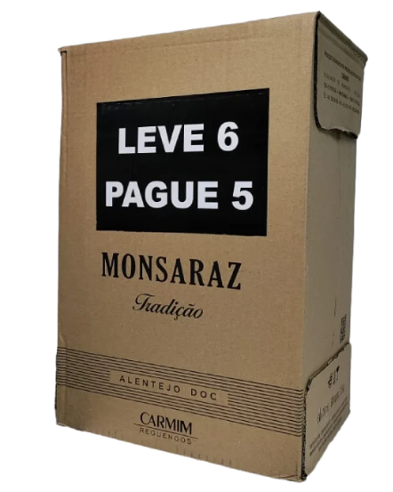 Vinho Tinto Carmim Monsaraz DOC Pack Leve 6, Pague 5