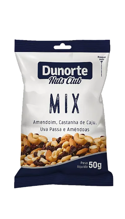 MIX DE NOZES DUNORTE 50G
