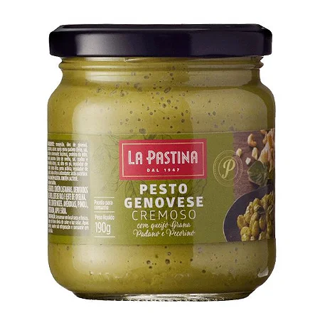 MOLHO LA PASTINA PESTO GENOVESE 190G