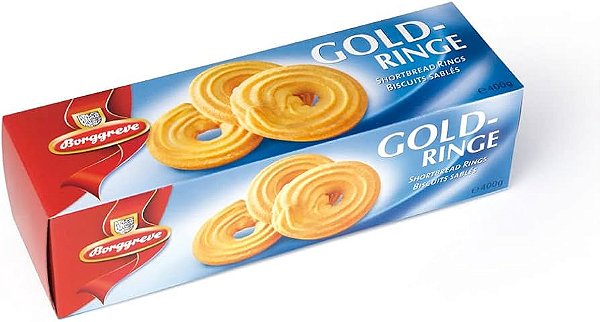 BISC BORGGREVE GOLD RINGE 400GR