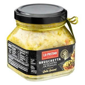 BRUSCHETTA LA PASTINA ALCACHOFRA 140GR