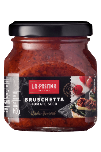 BRUSCHETTA LA PASTINA TOMATE SECO 140GR