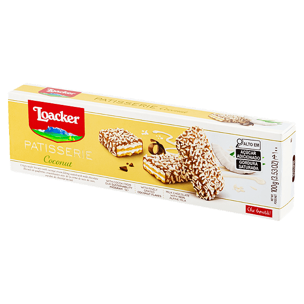 BISC. LOACKER PATISSERIE COCONUT 100GR