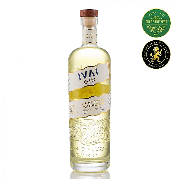 GIN IVAI ABACAXI / MARACUJA 750ML