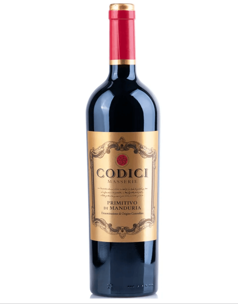V CODICI PRIMITIVO DI MANDURIA ITA 750ML