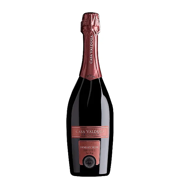 ESPUMANTE CASA VALDUGA PREMIVM DEMI ROSE BRA 750ML