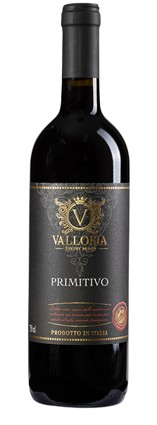 V VALLORIA PRIMITIVO PUGLIA 750 ML