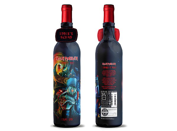 VINHO IRON MAIDEN POR 750 ML