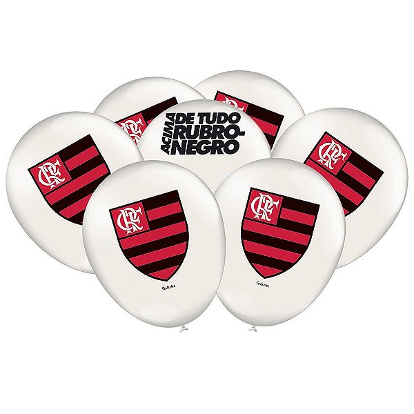 Balão Especial 9 Polegadas - Flamengo - 25 unidades