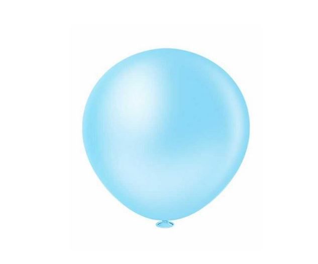 Balão Bexiga Gigante Látex Big Balão - Azul Celeste 01 Unid.