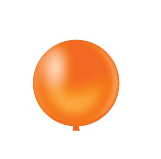 Balão Bexiga Gigante Látex Big Balão - Laranja 01 Unid.