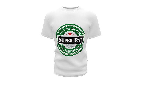 Camisa - Dia dos Pais - Super Pai - Clube das Festas