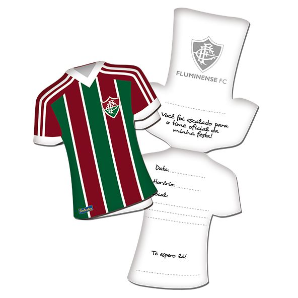 Convite Camisa Fluminense - 08 unidades