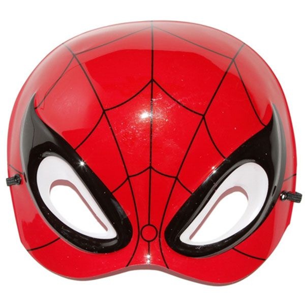 Máscara Plástico Meio Rosto - Homem Aranha
