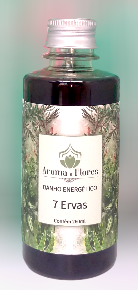 Banho Energético 260ml - 7 Ervas