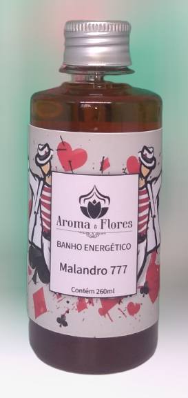Banho Energético 260ml - Malandro 777