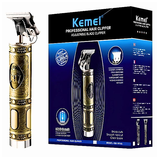 Máquina Corte Acabamento Profissional Kemei Km-1974A - Metal