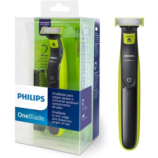 Barbeador Aparador de Pelos Philips OneBlade QP2521 - PopTek - Beleza  Feminina / Masculina