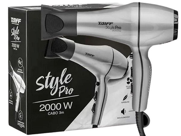 Secador Profissional Taiff Style Pro 2000W - 110V ou 220V