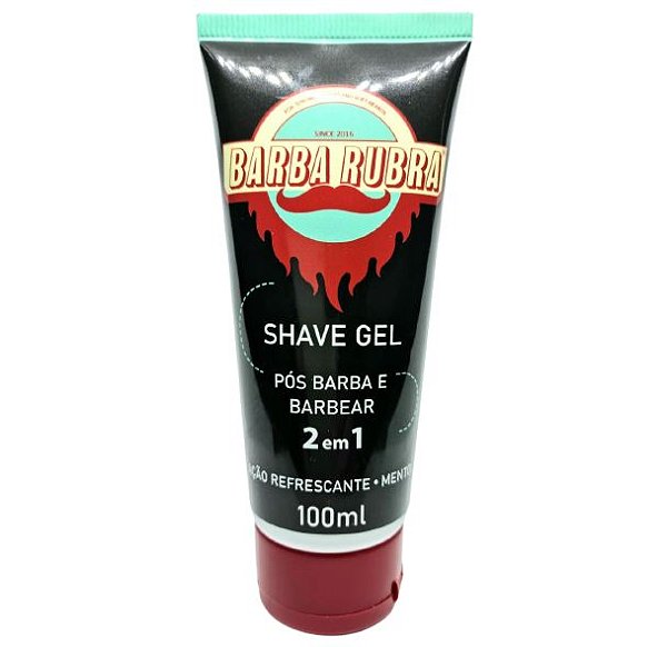 Shave Gel Barba Rubra 2x1 - 100ml