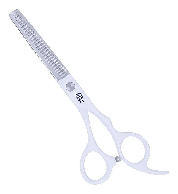 Tesoura Desbastadeira Profissional - Mod ML - 630 - 6" - Branca - UMI