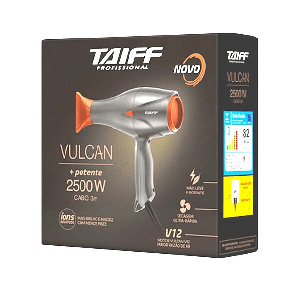 Secador Taiff Vulcan 2500W - 127V - SOB CONSULTA