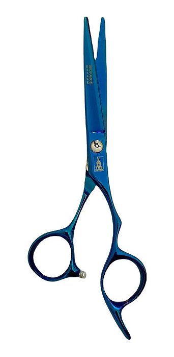 Tesoura profissional fio laser cabeleireiro barbeiro - 6" - Mofashi
