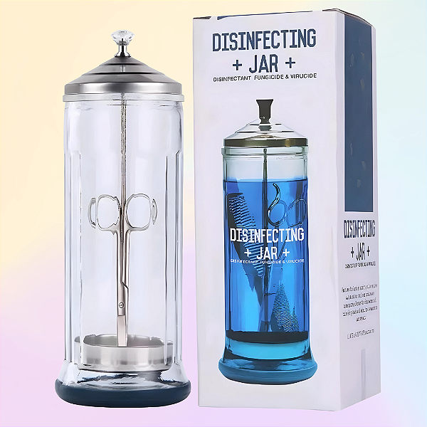 Jarra Desinfectante de Tesouras e Acessórios Tamanho G - 1,25 L