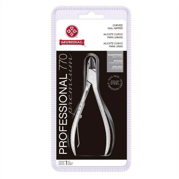 Alicate Para Corte de Unhas Inox Premium - Cabo Longo - Aço Inoxidável - 770 - Mundial
