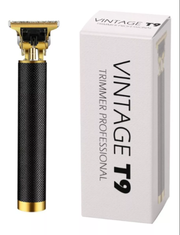 Máquina de Aparar Cabelo e Barba Vintage T9 Titanium