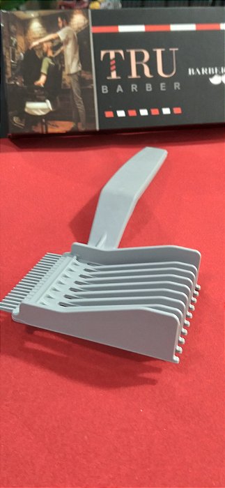 Pente Degradê de Posicionamento Ajustável Tru Barber - Original - Importado