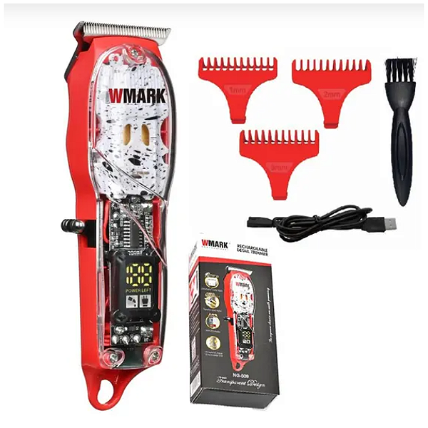 Máquina de Acabamento Contorno Pezinho Depilação Wmark Ng 508 (Verde) ou NG 509 (Vermelha) - Estoque sob consulta