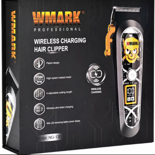 Máquina de Cortar Cabelo Wmark Ng 130 Premium - Carregamento por Indução - V7000