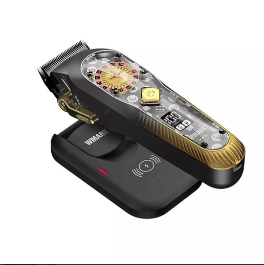 Wmark NG 134 Máquina de Corte Sem Fio - Indução - Lâmina Fade (Degradê) Alta Qualidade - Bivolt