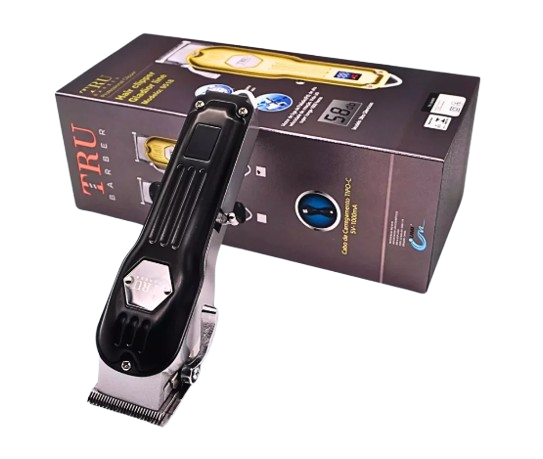 Máquina De Corte Carcaça Metálica - 6500 RPM - Potência e Resistência - Modelo: 9518 - Tru Barber