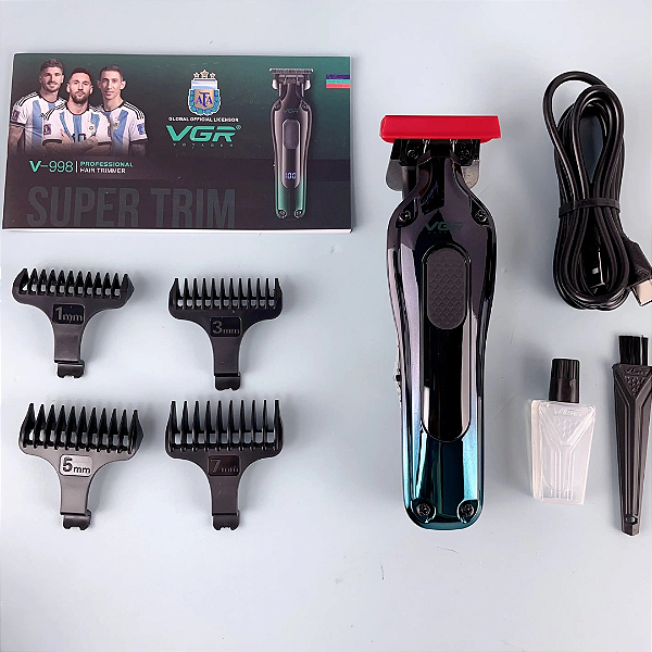 Máquina de Acabamento Pezinho Depilação Contorno VGR V-998