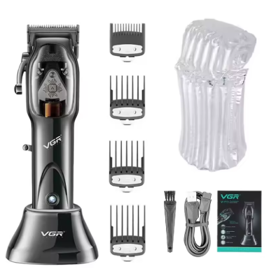 VGR V 653 Máquina de Corte Aparador  V9000 Motor Magnético - 2,5 h uso - Led - Bivolt