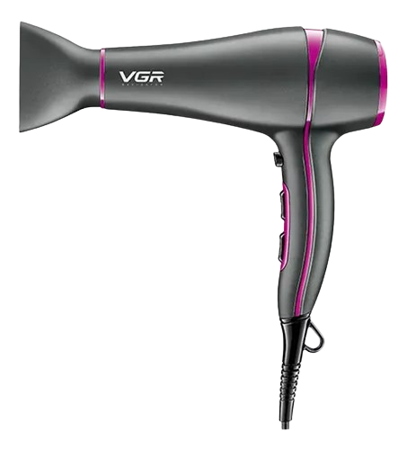 Secador De Cabelo Profissional Vgr-402 1800w 60hz 127v / 220v