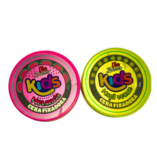Kit de 2 Pomadas Kids p Cabelo - Kids MELANCIA e Kids MAÇÃ VERDE - Van Beards - 150 g cada