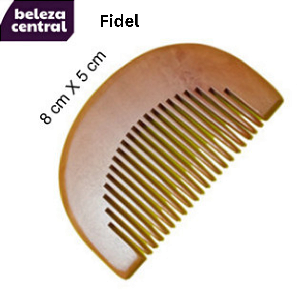 2 Unids Pente de Madeira para Barba - Anti Estático - Penteia - Alinha - Disciplina