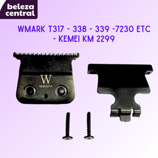 Lâmina de Reposição Wmark Acabamento T317 - 338 - 339 -7230 - Kemei KM 2299 - Detailer Wahl etc - DCL