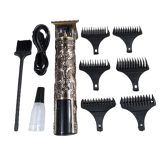 Máquina de Cortar Cabelo Barba Pelos Carrega Rápido 3 Velocidades - Mostrador de Led