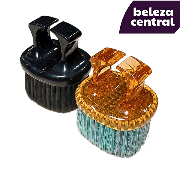 Duas Escovas Escovinhas Auxiliar de Corte para Barbeiro Cabeleireiro