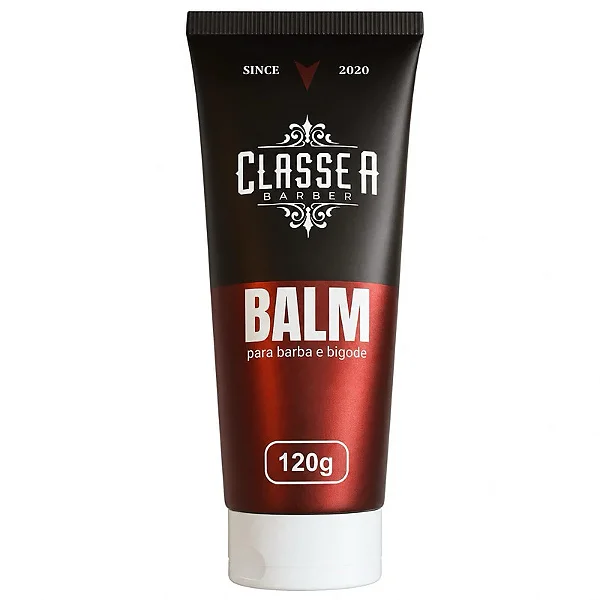 Balm Para Barba Classe A Hidrata Alinha os Fios Reduz Frizz e Coceira - 120 g