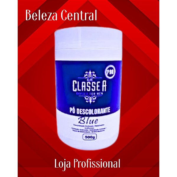 Pó Descolorante Profissional - 9 Tons - Blue - Tom Platinado - 500 g - Classe A