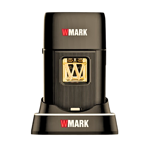 Máquina Barbeador Shaver Wmark NG XS1 Preto 10.000 rpm Motor MagLev Três Lâminas