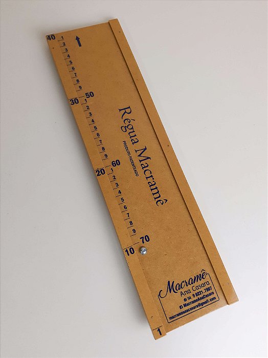 Régua Macramê