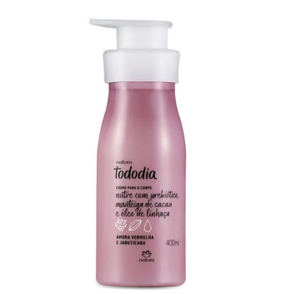 HIDRATANTE CORPORAL AMORA VERMELHA E JABUTICA 400ML NATURA - Vezaro