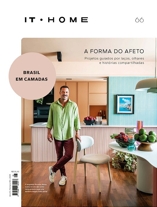 IT.HOME 66 impressa - Capa Ricardo Abreu