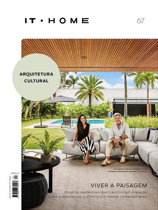 IT.HOME 67 impressa - Capa Eleonora e Rogério Perez